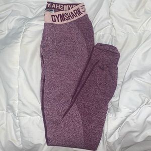 Gymshark Flex Leggings Purple/pink size small